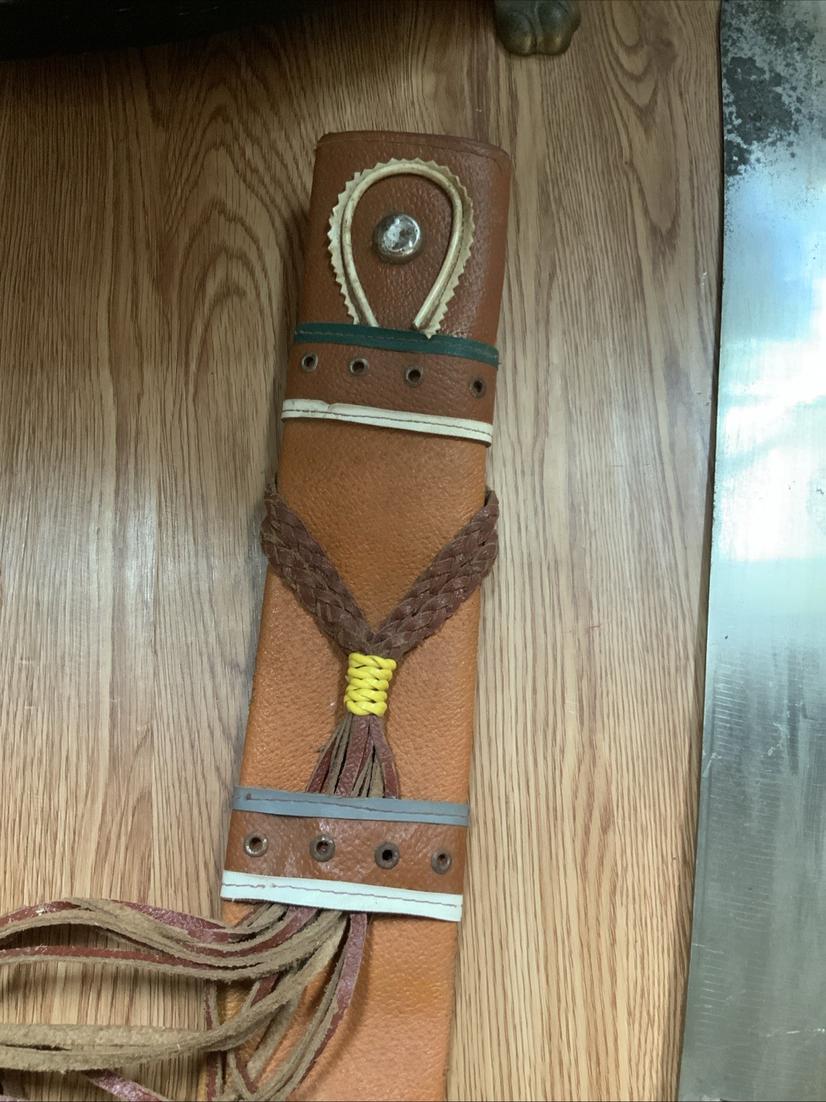 Legitimus Collins & Co 24” Blade Full Tang Machete w/ Leather Sheath 