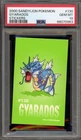 Pokemon Gyarados Sandylion Stickers #130 PSA 10 Gem Mint