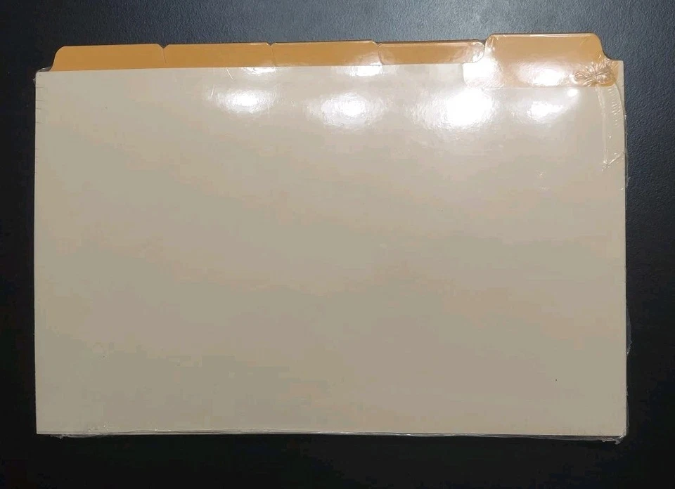 Lote de 4 paquetes 31 unidades Office Depot guías diarias de tarjetas pestañas laminadas de 5x8 pulgadas Foto 4 de 4