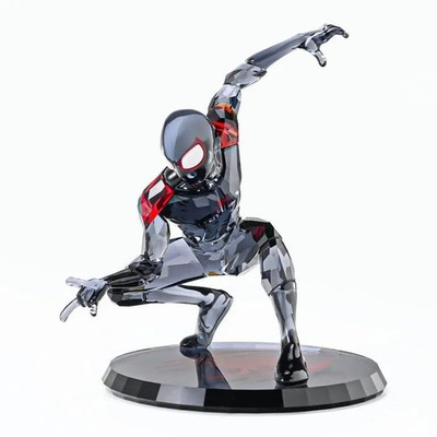 Swarovski Marvel Miles Morales Spider-Man 956 Facets Crystal Figurine 5730586