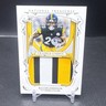Kaleb Johnson 2025 National Treasures RC Framed Fabric Patch 41/49 Steelers KS2
