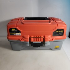 Plano 6201 One-Tray Tackle Box, Bait Storage, Extending Cantilever-tray Design