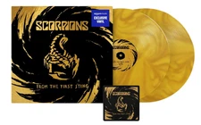 SCORPIONS - From the first sting 2 LP GOLD Vinyl + patch preorder 10/17/25