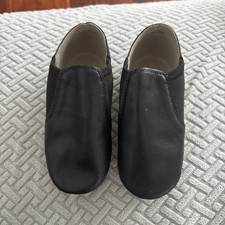 Jazz Shoe Slip On Dance Shoe for Girls and Boys and Adult Black US Size 10