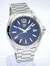 Tag Heuer Formula 1 35mm WBJ1312 Blue Dial Silver Bezel Quartz Papers