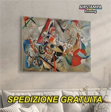 Quadro moderno astratto Kandinsky Arredamento Arte Arredo Casa Stampa su tela