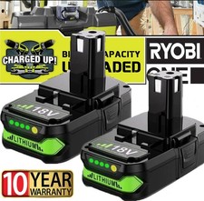 2PACK For RYOBI 18V 4.0Ah P108 High Capacity Battery 18Volt Lithium-Ion One Plus