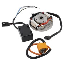 Kit bobina accensione volano rotore statore CDI per Kawasaki KX125 KX250 1974-1986.