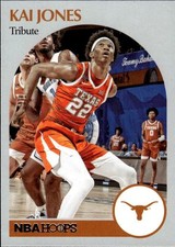 2021 Panini Chronicles Draft Picks Kai Jones #62 Black Texas Longhorns 19P