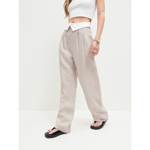 REFORMATION stevie straight-leg linen trousers - Picture 2 of 9