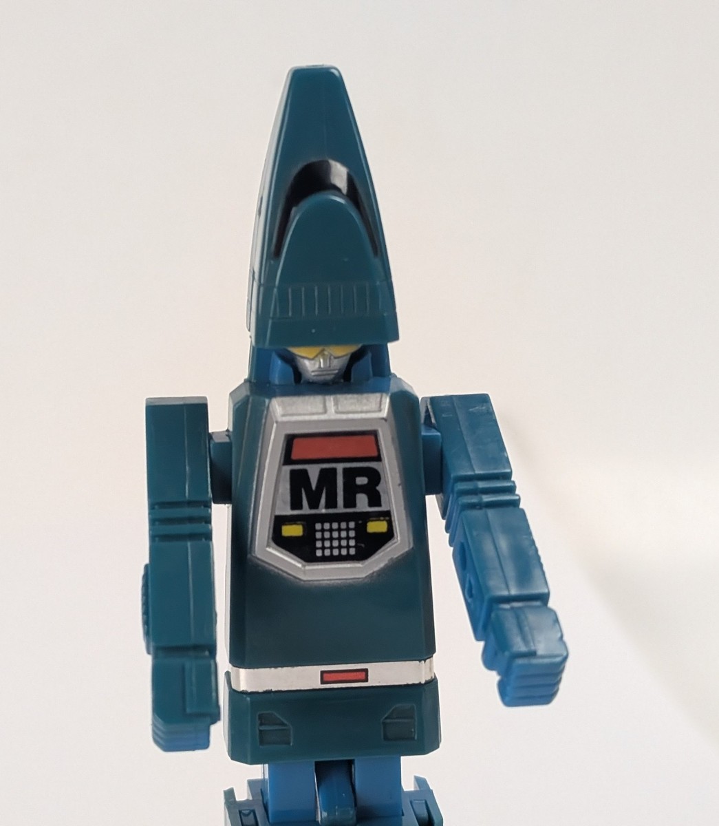 1985 Bandai Gobots Machine Robo Bullet Train Pen Robo 100