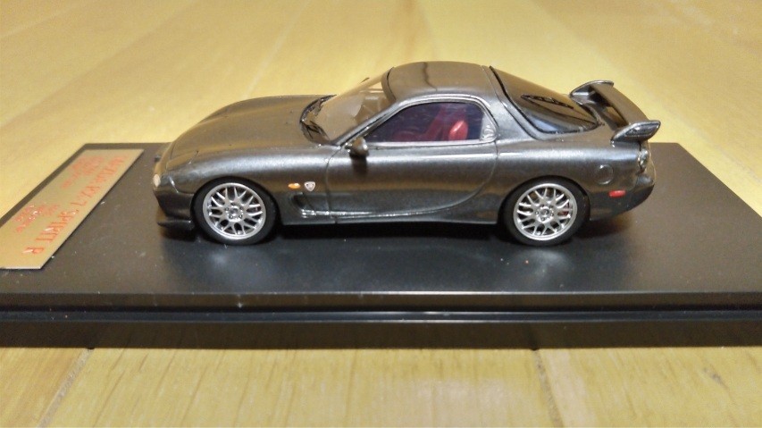 ミニカー MARK43 MAZDA RX-7 SPIRIT R Mark43 MAZDA Mazda RX7 FD3S SPIRIT-R Type A Spirit R Gray 1/43