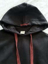 Jack  Jones Men's Black Originals Hoodie Pullover Long Sleeve Sweatshirt, M