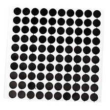 Pool Ball Position Marker, Black Billiard Spot Stickers Pool Table Marker