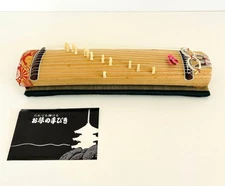 Mini Koto Japanese Harp 13-string Traditional Instruments Acoustic Wooden Harp