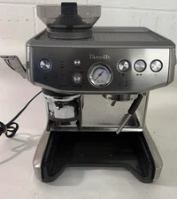Breville The Barista Express Impress Espresso Machine BES876BSS