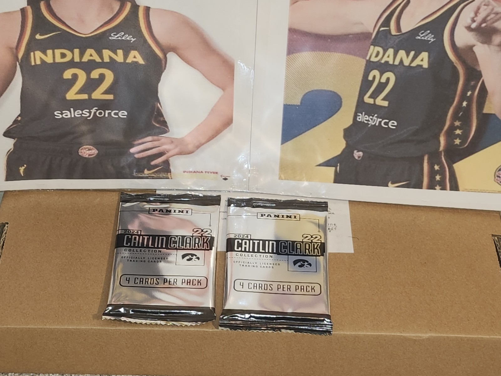 2024 Caitlin Clark Collection Two (2) Sealed Packs ~ Autograph??? ~ [8 Cards] view 5
