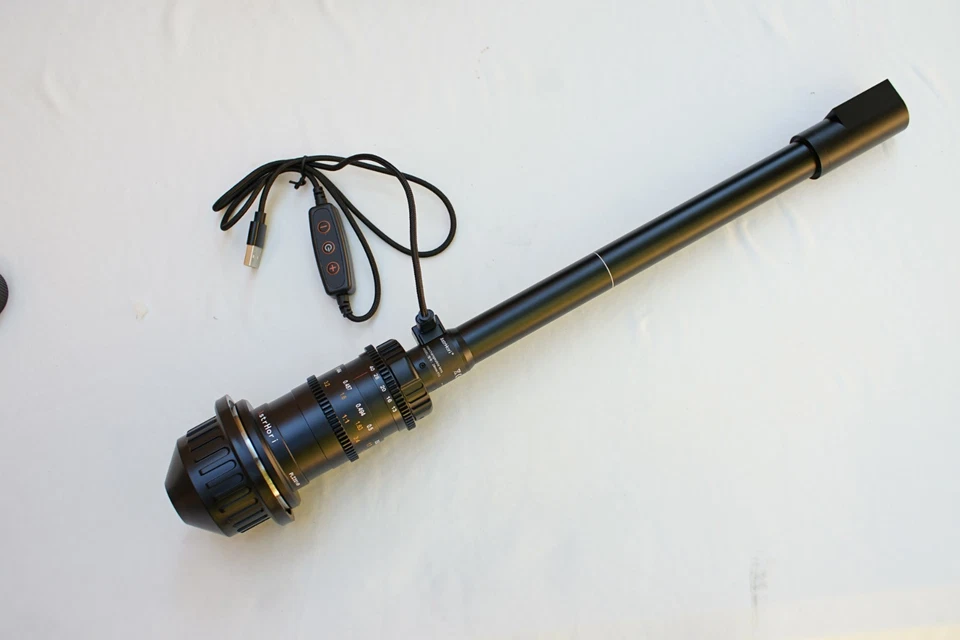 Lente impermeable AstrHori 28 mm F13 2X sonda macro para montaje PL - tubo de 90 grados Foto 2 de 4