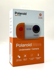 Polaroid Wave Underwater Digital Camera 4K For Snorkeling Vlogging Travel Orange
