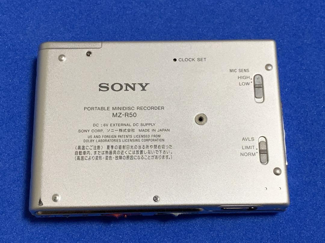 SONY MZ-R50 WALKMAN ポータブルMDレコーダー Amazon | SONY ソニー MZ-R50-L ブルー ポータブルMDレコーダー