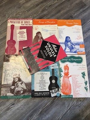 MODERN UKULELE SOLOS 1950 + 4 Others