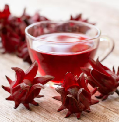 Hibiscus Organic Dried Flowers thai Herbal Tea Premium iced wellness drinks