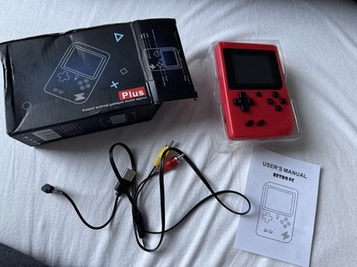 Retro Games FC Portable Game Console 400 Games in 1 rot, OVP, Spielekonsole