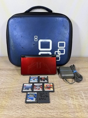 Nintendo Ds Lite Starter Kit | Console, Charger, Case & 7 Games