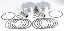 KB Performance Cast Piston Kit (95ci.) - .005in. Oversize to 3.88in., 9.3:1 Comp