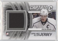 2011-12 ITG Captain-C Series Game-Used Silver Jersey /90 Dustin Brown #M-16 0c3