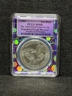 1985 Engelhard Prospector 1 Oz Silver Round Eagle Reverse MS68 PCGS *0569