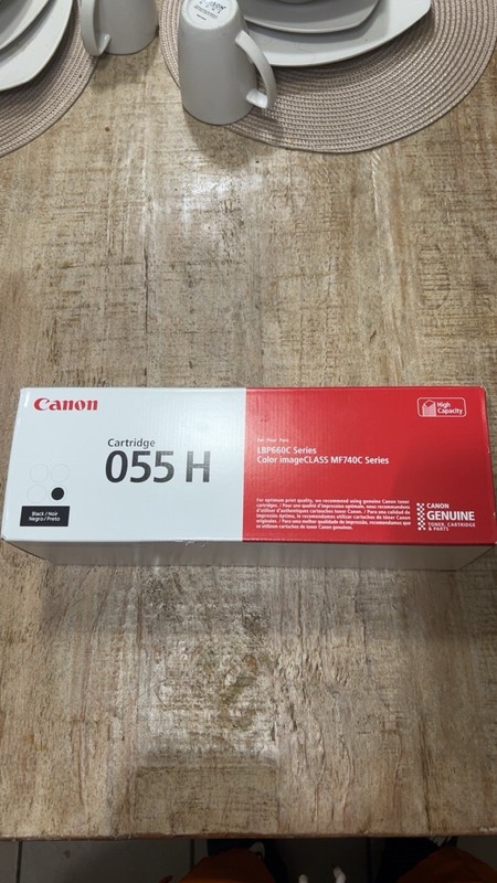 Canon 055H High Capacity Toner Black - SEALED BOX - NEW