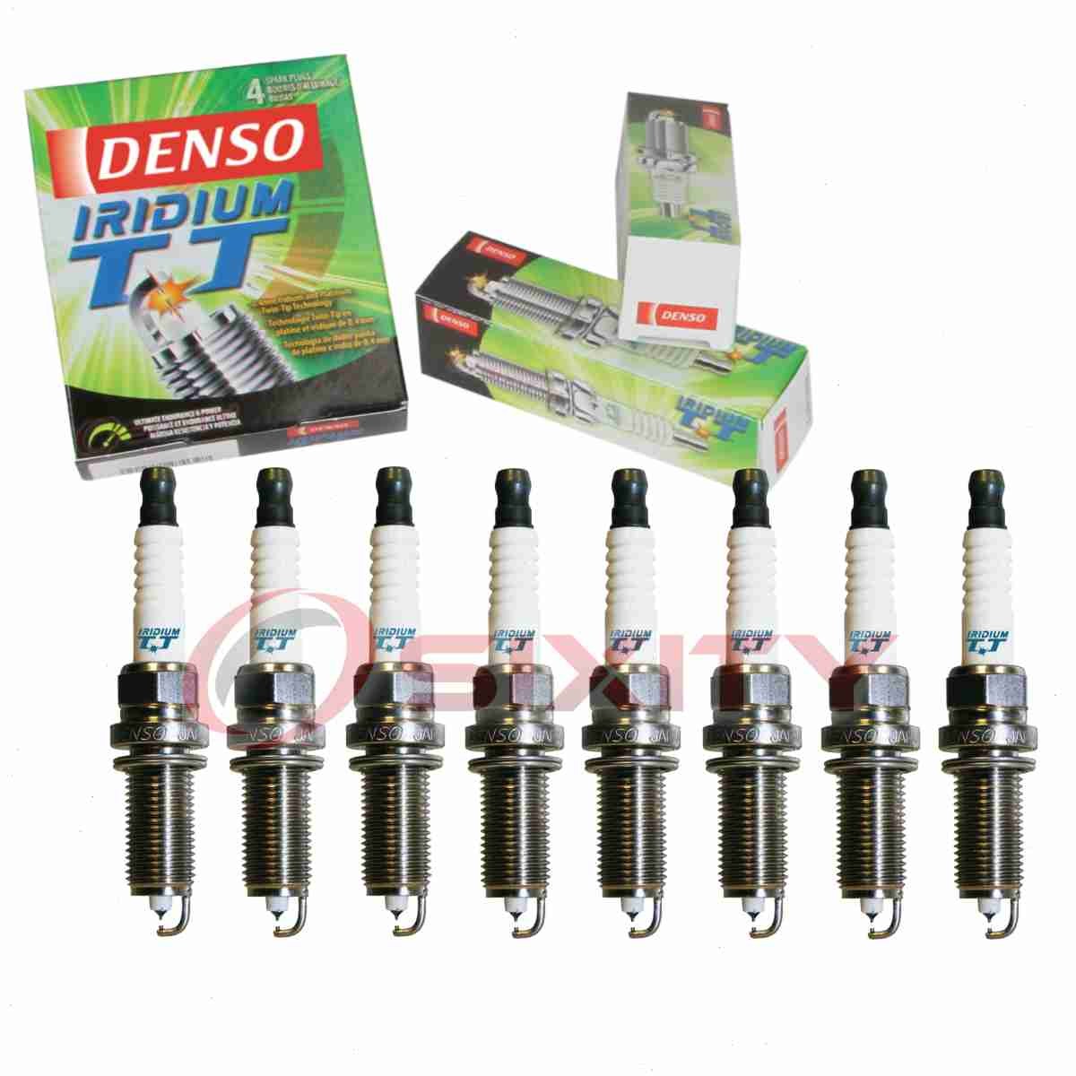8 pc Denso Iridium TT Spark Plugs for 2007-2009 Mercedes-Benz CLK63 AMG 6.3L gk