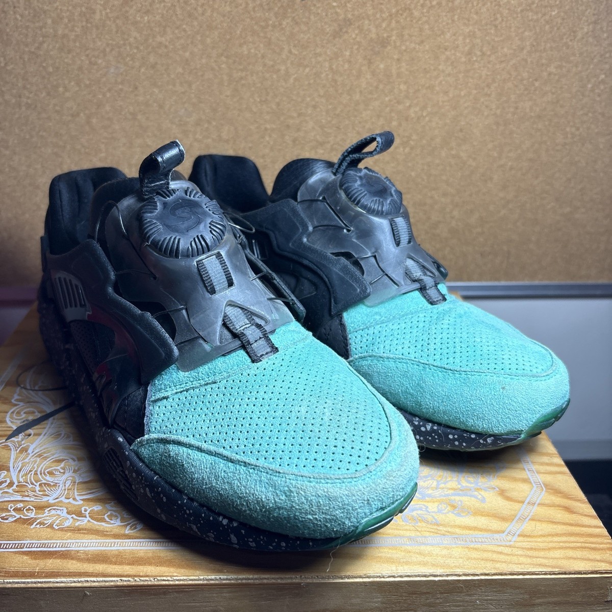 PUMA DISC NEW SIZE 9 RONNIE FIEG COAT OF ARM KITH ATLANTIS 356609 01 NO BOX  | eBay