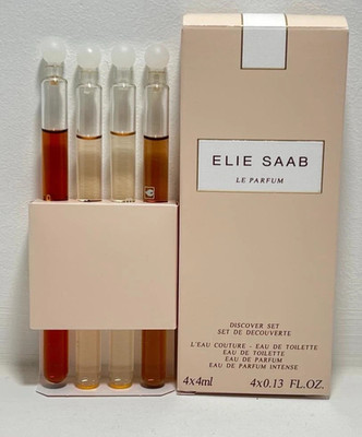 Elie Saab Le Parfum Discover Set 4 pcs of 4ml Vials / New In Box