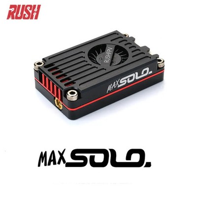 RUSHFPV RUSH MAX SOLO 5.8GHz 2.5W VTX 5.8G CNC Shell Built-In Cooling Fan For RC