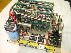 3 pcs Fadal AMP-0021 Amplifier Board on Amp-0019 Chassis