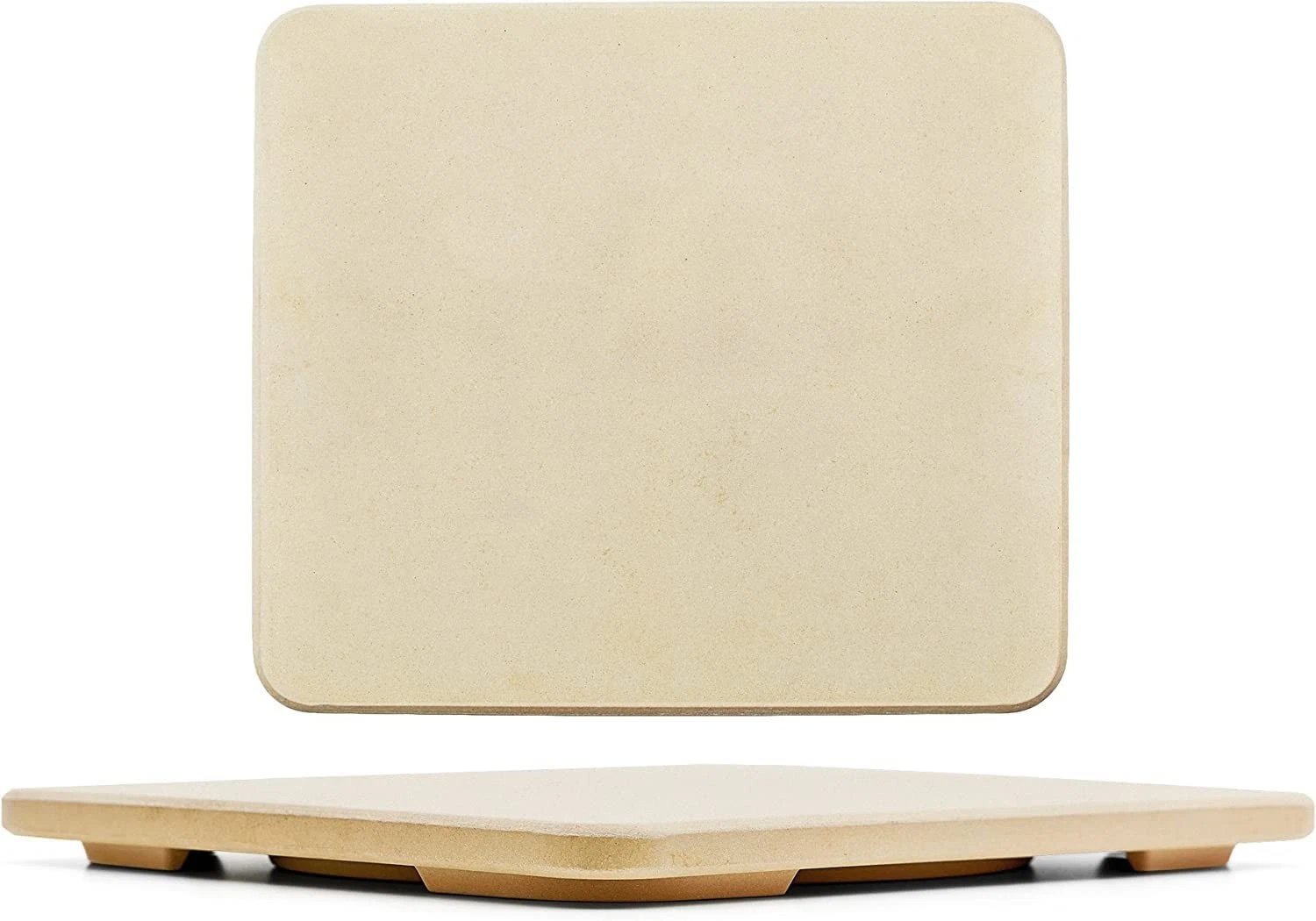 Rectangular Pizza Stone 14"x16" - Ideal for Oven, BBQ & Grill Baking