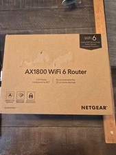 NETGEAR 4-Stream AX1800 WiFi 6 Router Model R6700AXS, NEW 1010-03AM