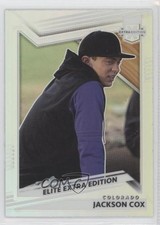 2022 Panini Elite Extra Edition Optic Holo Prizm Jackson Cox #50 0wz