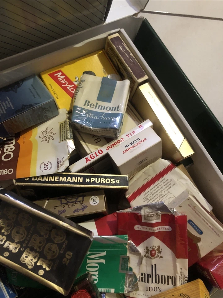 Pacchetti Di Sigarette Vuoti Vintage - Immagine 4 di 4