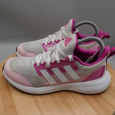 Adidas Shoes Girl 5 Fortarun 2.0 Cloudfoam Lace Running Shoes Pink HR0293 Flaws