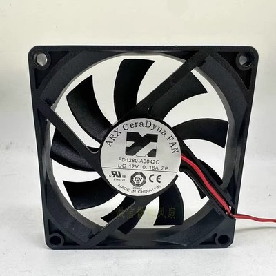 1 PCS ARX Cera Dyna FAN FD1280-A3042C DC12V 8015 8CM 2wire cooling fan #zc
