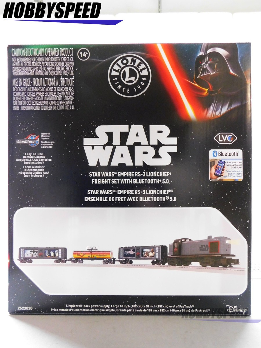 LIONEL STAR WARS EMPIRE RS-3 LIONCHIEF W/BT 5.0 TRAIN SET O GAUGE
