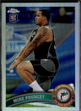 2011 Topps Mike Pouncey #169 Rookie #/2011 SN,RC