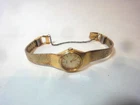 Vintage Seiko Quartz Women's Watch 20mm Gold Tone