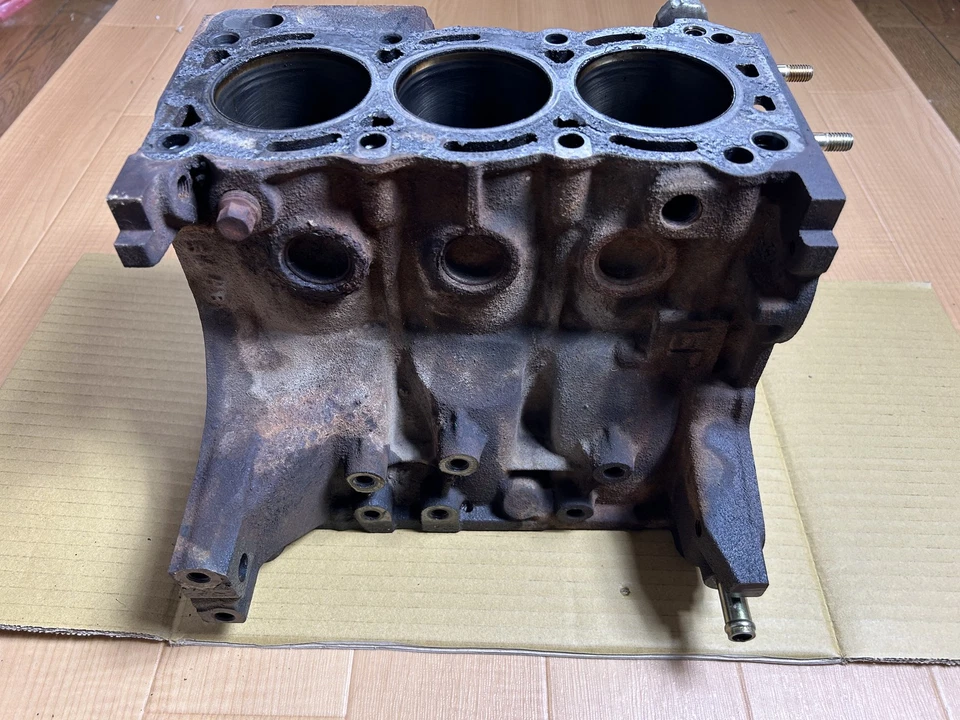 Bloque de cilindros usado probado DAIHATSU genuino Hijet S100P S110P EF-NS 11401-87D97 Foto 4 de 4