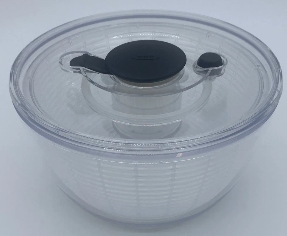 OXO Salad Spinner - Clear With Black Button 8 Inch Works Great
Opens in a new window or tab