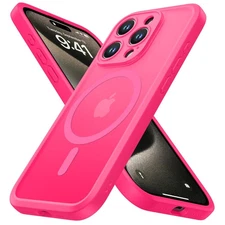 ImpactStrong Magnetic Guard Designed for iPhone 15 Pro Max Case Camera Protec...