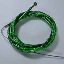 BICYCLE BIKE 1 BRAKE CABLE 68" 1 HOUSING 60" Metallic Green